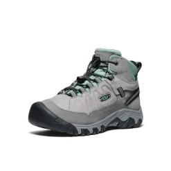 Bottes*KEEN Targhee IV Waterproof Hiking Boot Pour Jeunes  |  Alloy/Granite Green Alloy/GraniteGreen