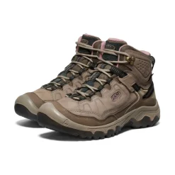 Imperméable À L'eau|Bottes*KEEN Targhee IV Waterproof Hiking Boot Pour Femme  |  Brindle/Nostalgia Rose Brindle/NostalgiaRose