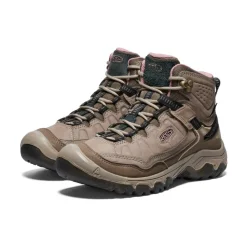 Imperméable À L'eau|Bottes*KEEN Targhee IV Waterproof Hiking Boot Pour Femme  |  Brindle/Nostalgia Rose Brindle/NostalgiaRose