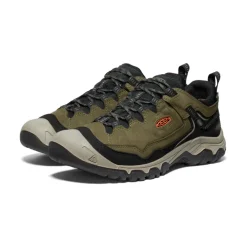 Imperméable À L'eau|Chaussures*KEEN Targhee IV Waterproof Hiking Shoe Pour Homme  |  Dark Olive/Gold Flame DarkOlive/GoldFlame