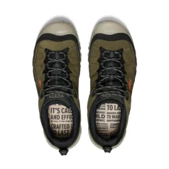 Imperméable À L'eau|Chaussures*KEEN Targhee IV Waterproof Hiking Shoe Pour Homme  |  Dark Olive/Gold Flame DarkOlive/GoldFlame
