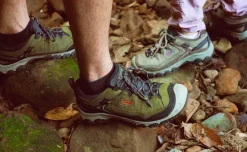 Imperméable À L'eau|Chaussures*KEEN Targhee IV Waterproof Hiking Shoe Pour Homme  |  Dark Olive/Gold Flame DarkOlive/GoldFlame