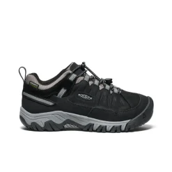 Chaussures*KEEN Targhee IV Waterproof Hiking Shoe Pour Jeunes  |  Black/Steel Grey Black/SteelGrey