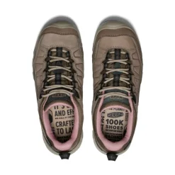 Imperméable À L'eau|Chaussures*KEEN Targhee IV Waterproof Hiking Shoe Pour Femme  |  Brindle/Nostalgia Rose Brindle/NostalgiaRose