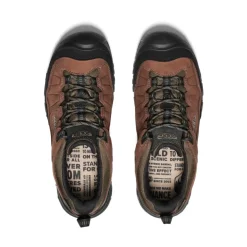 Imperméable À L'eau|Chaussures*KEEN Targhee IV Waterproof Hiking Shoe Pour Homme  |   Bison/Black