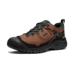 Large|Imperméable À L'eau*KEEN Targhee IV Wide Waterproof Hiking Shoe Pour Homme  |   Bison/Black