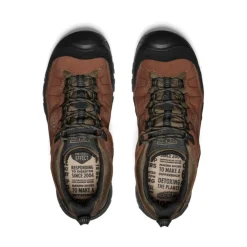 Large|Imperméable À L'eau*KEEN Targhee IV Wide Waterproof Hiking Shoe Pour Homme  |   Bison/Black