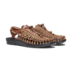 Sandales*KEEN UNEEK Premium Leather Pour Homme  |   Brown