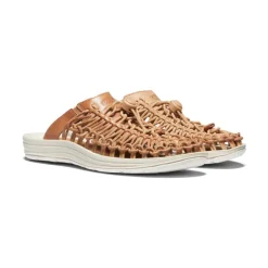 Chaussures À Enfiler*KEEN UNEEK Premium leather Slide Pour Femme  |  Cookie Dough CookieDough
