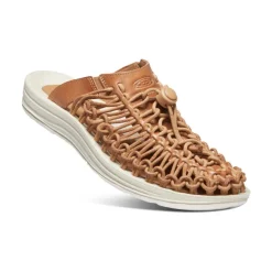 Chaussures À Enfiler*KEEN UNEEK Premium leather Slide Pour Femme  |  Cookie Dough CookieDough