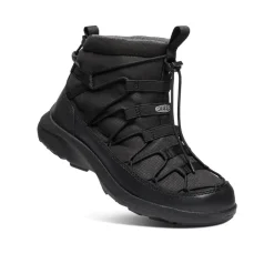 Imperméable À L'eau|Bottes*KEEN UNEEK SNK II Waterproof Chukka Pour Femme  |   Black/Black