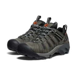 Chaussures*KEEN Voyageur Pour Homme  |  Steel Grey/Scarlet Ibis SteelGrey/ScarletIbis