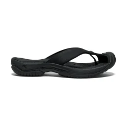 Sandales*KEEN Waimea Leather Flip-Flop Pour Homme  |   Black/Black