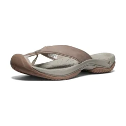 Sandales*KEEN Waimea Leather Flip-Flop Pour Homme  |   Brindle/Birch