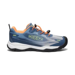 Chaussures*KEEN Wanduro Speed Hiking Shoe Pour Jeunes  |  Vintage Indigo/Tangerine VintageIndigo/Tangerine