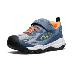 Chaussures*KEEN Wanduro Speed Hiking Shoe Pour Enfants  |  Vintage Indigo/Tangerine VintageIndigo/Tangerine