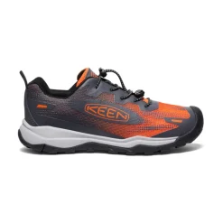 Chaussures*KEEN Wanduro Speed Hiking Shoe Pour Jeunes  |  Magnet/Scarlet Ibis Magnet/ScarletIbis