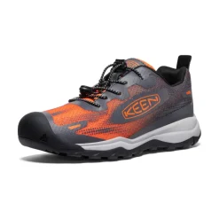 Chaussures*KEEN Wanduro Speed Hiking Shoe Pour Jeunes  |  Magnet/Scarlet Ibis Magnet/ScarletIbis