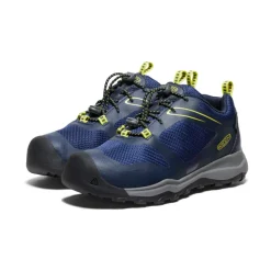 Chaussures*KEEN Wanduro Waterproof Shoe Pour Jeunes  |  Sky Captain/Evening Primrose SkyCaptain/EveningPrimrose