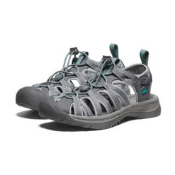Sandales*KEEN Whisper Pour Femme  |  Medium Grey/Peacock Green MediumGrey/PeacockGreen