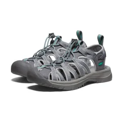 Sandales*KEEN Whisper Pour Femme  |  Medium Grey/Peacock Green MediumGrey/PeacockGreen