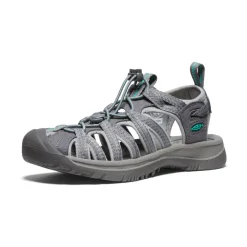 Sandales*KEEN Whisper Pour Femme  |  Medium Grey/Peacock Green MediumGrey/PeacockGreen