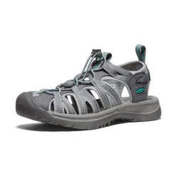 Sandales*KEEN Whisper Pour Femme  |  Medium Grey/Peacock Green MediumGrey/PeacockGreen