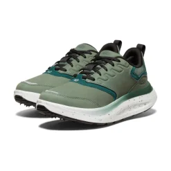 Chaussures*KEEN WK400 Leather Walking Shoe Pour Femme  |  Dark Forest/Sea Moss DarkForest/SeaMoss