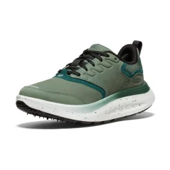 Chaussures*KEEN WK400 Leather Walking Shoe Pour Femme  |  Dark Forest/Sea Moss DarkForest/SeaMoss
