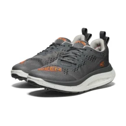 Chaussures*KEEN WK400 Sneaker Pour Homme  |  Steel Grey/Scarlet Ibis SteelGrey/ScarletIbis