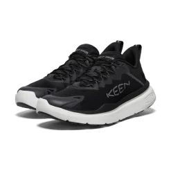 Chaussures*KEEN WK450 Walking Shoe Pour Homme  |  Black/Star White Black/StarWhite