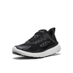 Chaussures*KEEN WK450 Walking Shoe Pour Homme  |  Black/Star White Black/StarWhite