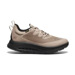 Imperméable À L'eau|Chaussures*KEEN WK400 Waterproof Walking Shoe Pour Femme  |   Timberwolf/Black