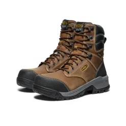 Bottes Et Chaussures De Travail|Imperméable À L'eau*KEEN Women's CSA Evanston 8" Waterproof Boot (Carbon-Fiber Toe)  |   Bison/Black