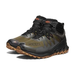 Imperméable À L'eau|Bottes*KEEN Zionic Waterproof Hiking Boot Pour Homme  |  Dark Olive/Scarlet Ibis DarkOlive/ScarletIbis