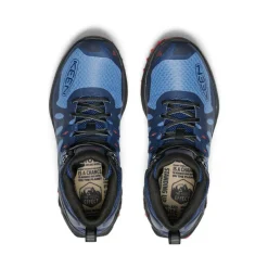 Imperméable À L'eau|Bottes*KEEN Zionic Waterproof Hiking Boot Pour Homme  |  Coronet Blue/Poppy Red CoronetBlue/PoppyRed
